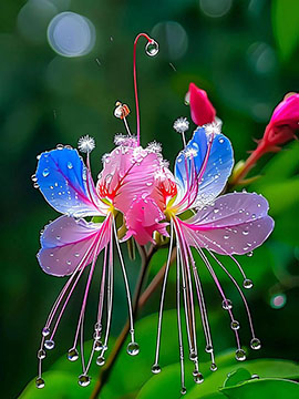 六月花卉